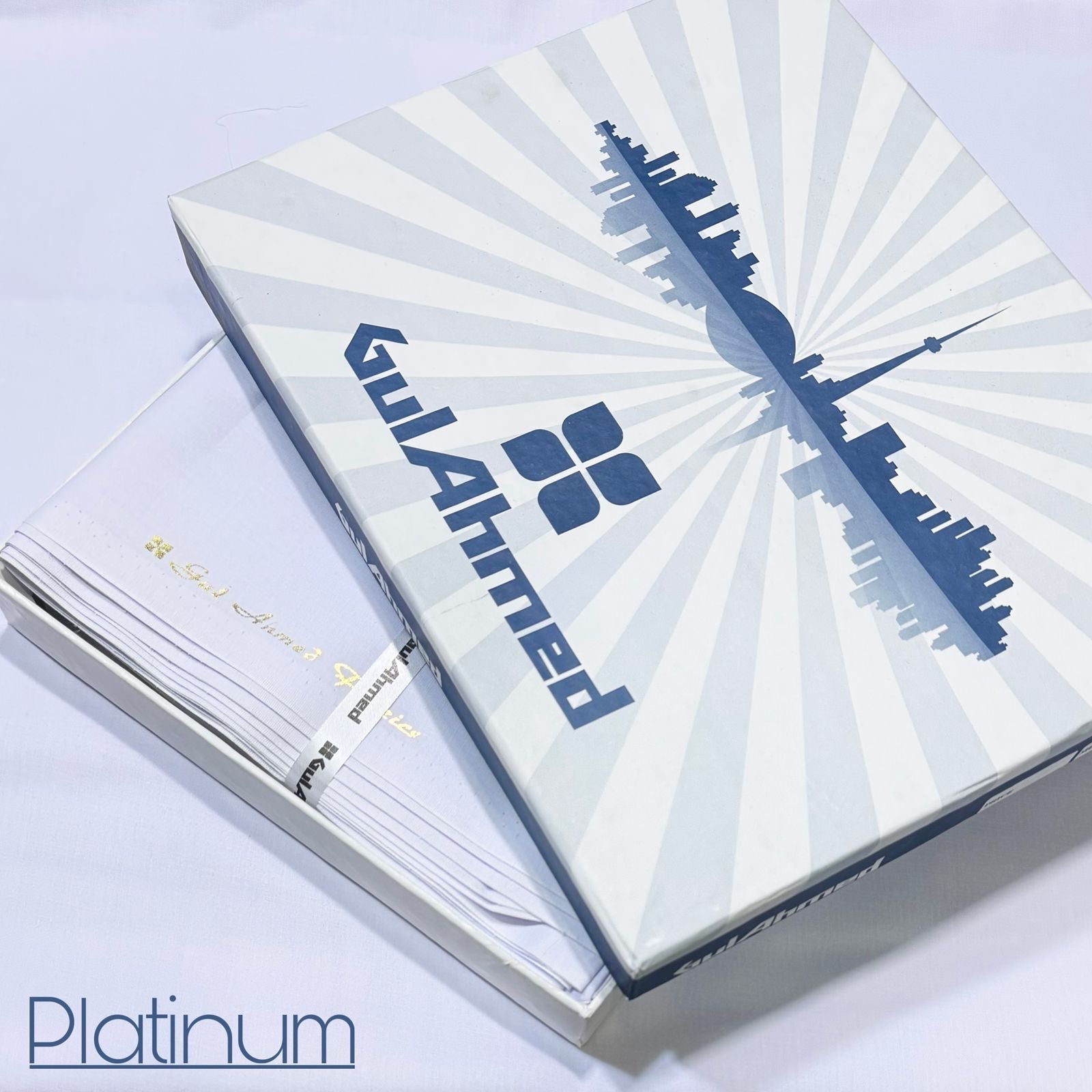 GUL AHMED PREMIUM COTTON (PURE WHITE)