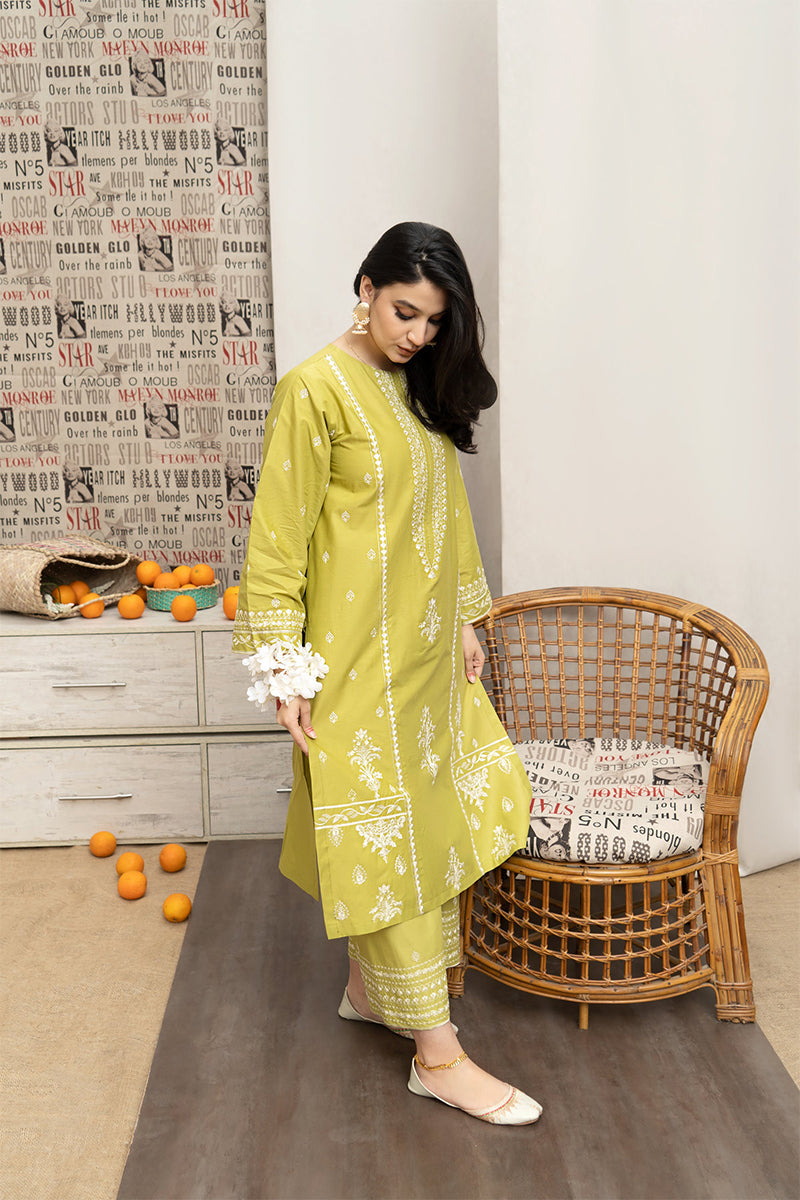 URGE EMBROIDERED LAWN 3pc