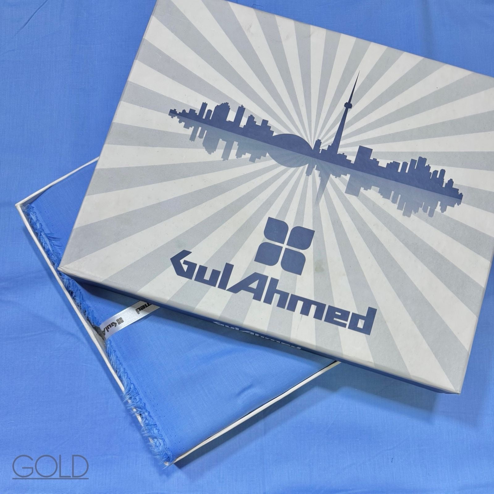 GUL AHMED PREMIUM COTTON (BLU)