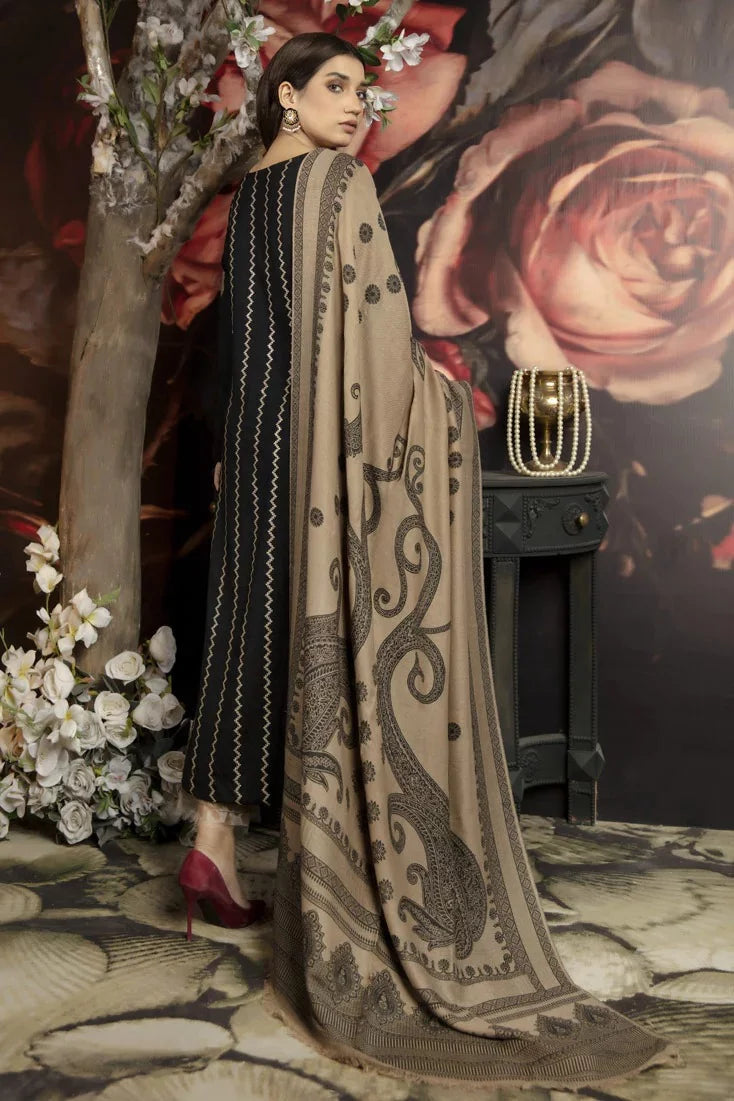 BATIK LAWN EMBROIDERD UNSTICH 3PC (WA-730)
