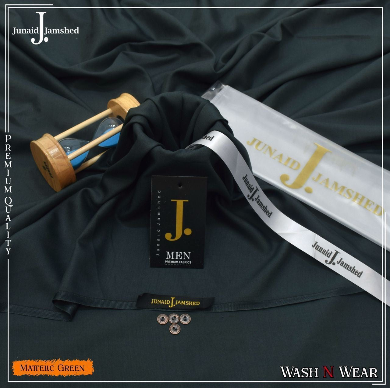 J. PREMIUM WASH&WEAR (MATTELIC GREEN)