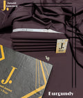 j. WOOLEN WASH&WEAR (BURGUNDY