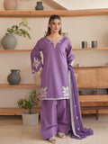 ASH-LUXURY EMBROIDERD LAWN 3pc (WA-5689)