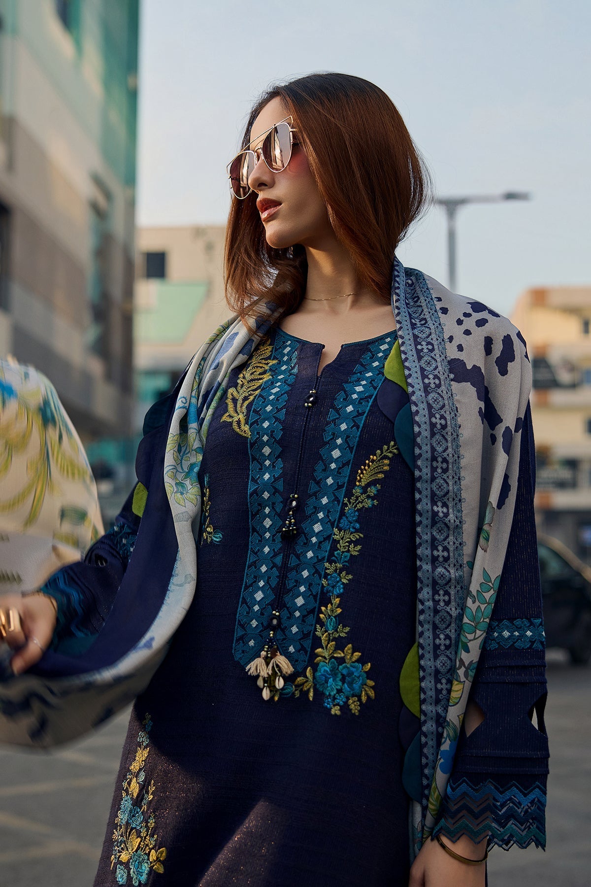 CHIRZMA MOST DEMANDING ARTICAL LAWN EMBROIDERD UNSTICH 3PC (WA-7890)