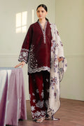 COCO BY ZARA SHAH JAHAN DHANAK EMBROIDERD UNSTICH 3PC (WA-358)