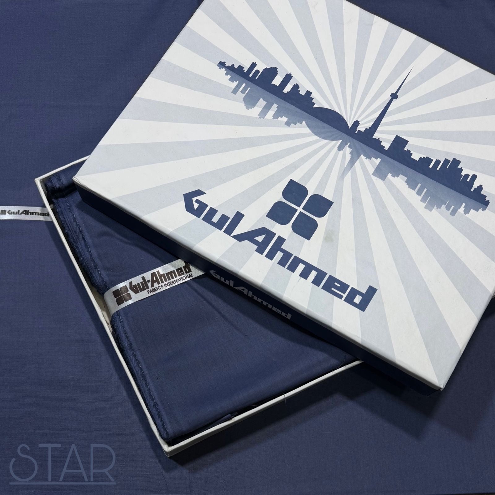 GUL AHMED PREMIUM COTTON (NEAVY BLU)