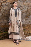 CROOS STICH LAWN EMBROIDERD UNSTICH 3PC (WA-6477)