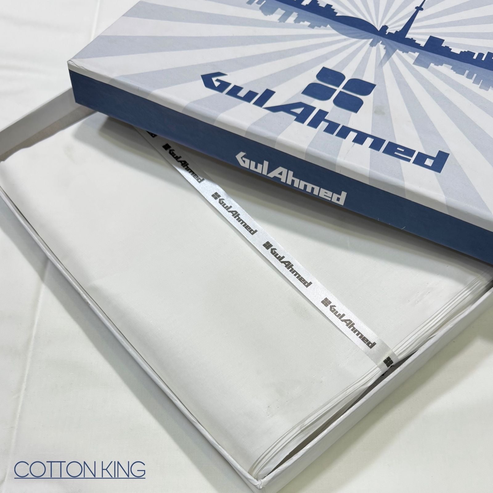 GUL AHMED PREMIUM COTTON (OFF WHITE)