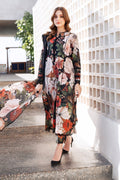 Baroque Print Embroidered Lawn 3pc SL-3601
