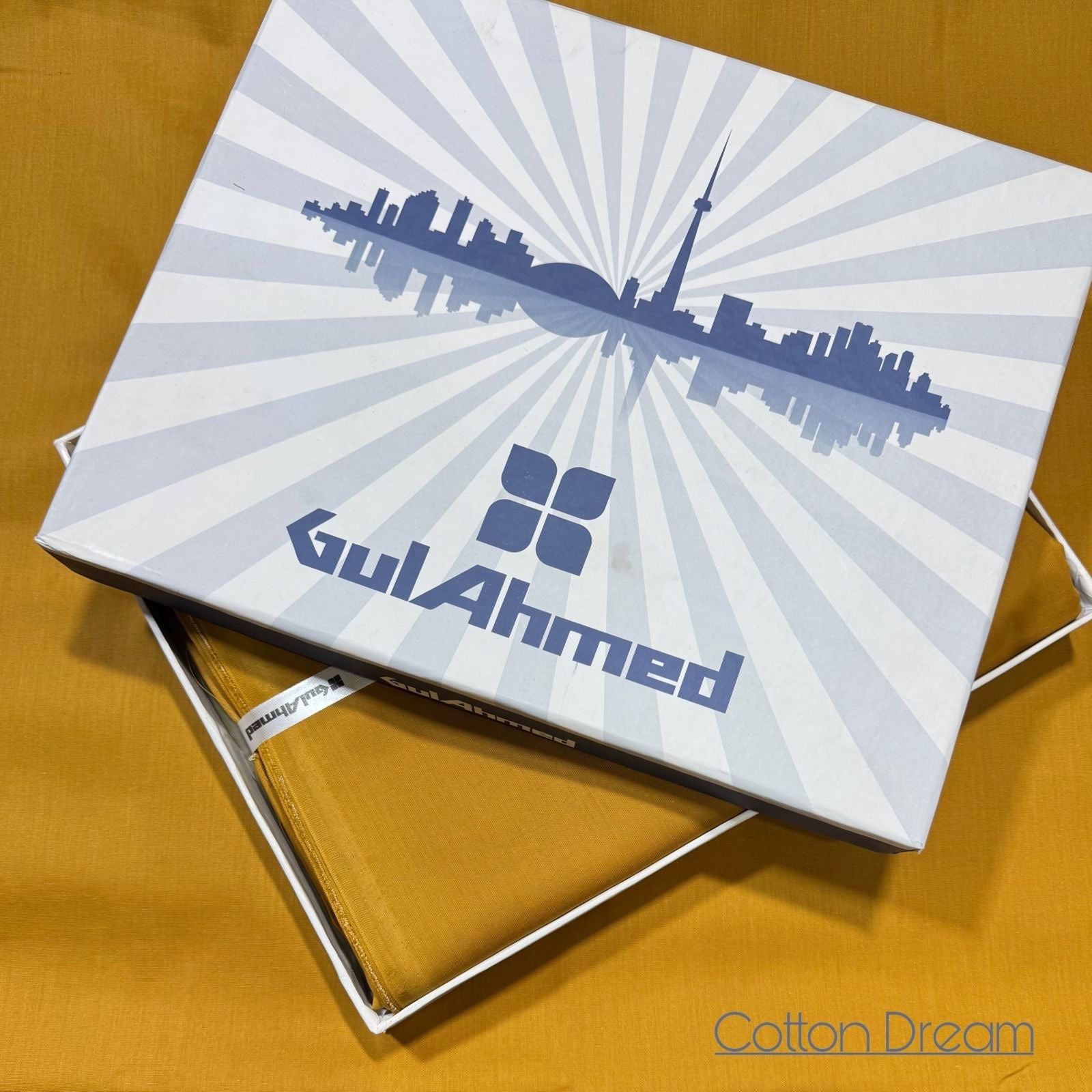 GUL AHMED PREMIUM COTTON (GOLDEN)