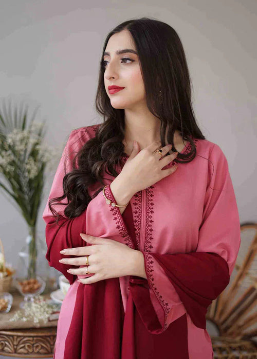 ASLING DHANAK EMROIDERD UNSTICH 3pc (WA-499)